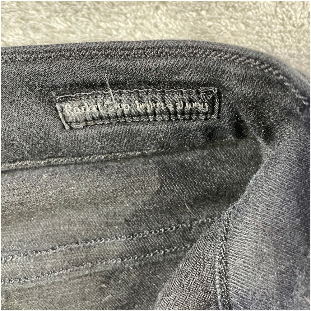 Citizens of Humanity Jeans Womens 27 Black Rocket Crop High Rise Skinny - Picture 4 of 14